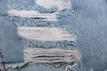 ripped jeans texture
