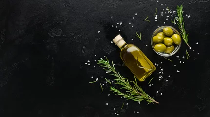 Küchenrückwand glas motiv Organic olive oil concept © Prostock-studio
