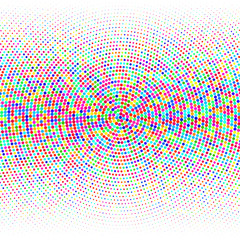 Mosaics of multicolored points