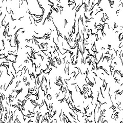 A set of black straight lines, smooth, wave shapes on a white background, mesh, gauze, forming a structure, texture. Illustration for packaging, cover, designer bags, clothes, Wallpaper