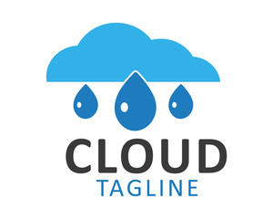 Creative cloud logo on white background