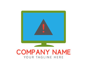 Error Fix logo. Editable vector EPS.