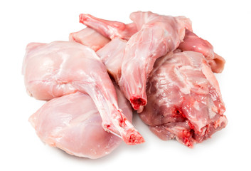carne cruda de conejo