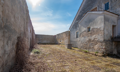 ruins of old castle