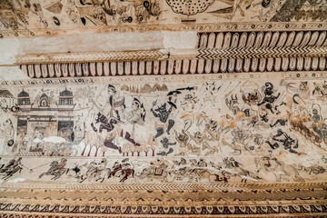 Obraz premium Interior del Templo Lakshmi Narayan