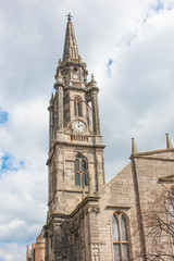 Fototapeta na wymiar Tron Kirk Royal Mile High Street Church Edinburgh Scotland