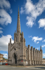 Fototapeta na wymiar St Mary's, Dublin, Ireland