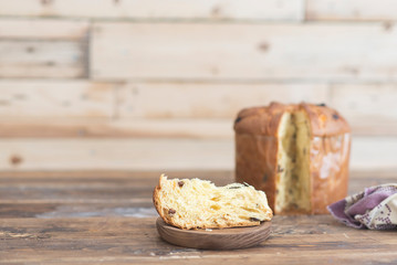 Typical dessert in christmas time