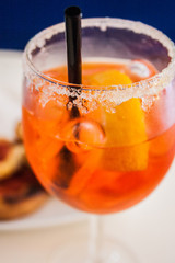 glass of spritz