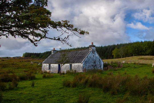 alter schafstall in schottland - isle of skye