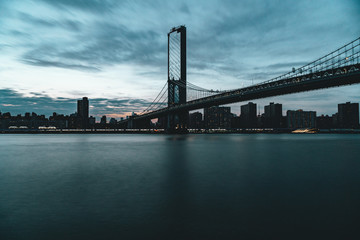 New York City View With the Manhattan Bridge 