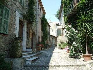 Fototapeta na wymiar Village, Provence, Cote d'azur, South France