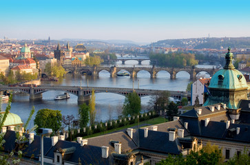 Obraz premium View of Prague