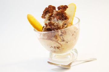 ice cream in a bowl