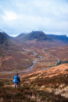 rich and raw colours of glen coe