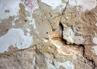 Old plaster wall