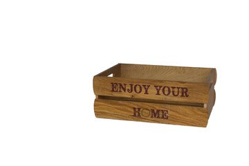 wooden boxes for storing fruits and vegetables. kitchen drawers