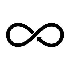 Infinity sign icon