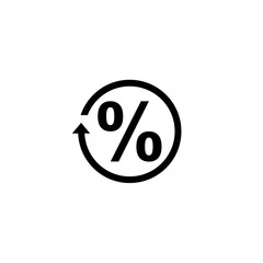 Percentage sign icon