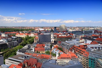 Naklejka premium Leipzig city, Germany