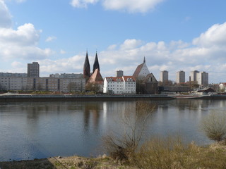 Fototapeta premium Panorama von Frankfurt an der Oder
