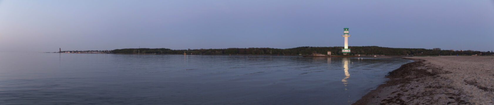 Abendstimmung am Leuchtturm Friedrichsort