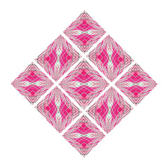 Mosaico rosa