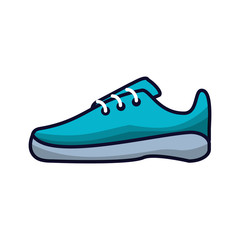 shoe runner tennis isolated icon