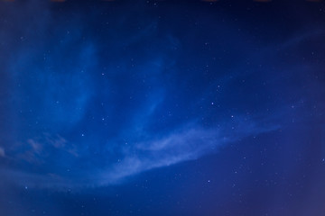 Obraz premium blue sky with stars abstract background space