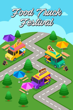 Street Food Truck Festival Poster