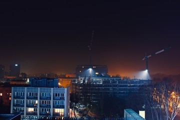 Miasto nocą 