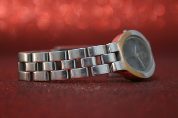 OLD SWATCH OVER RED