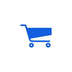 Unique Modern Shopping cart Icon Logo Design Template electronic commerce store shopping business internet company with high end look