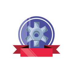 gear pinion machine with ribbon