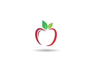 Apple vector icon illustration design