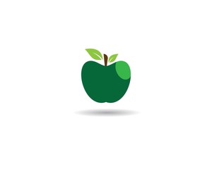 Apple vector icon illustration design