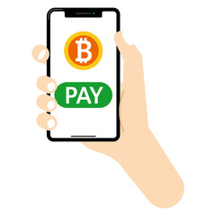 キャッシュレス決済：スマホ キャッシュレス 決済 仮想通貨 通貨 cashless payment PAY