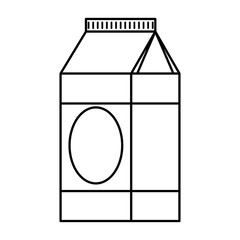 milk box healthy icon