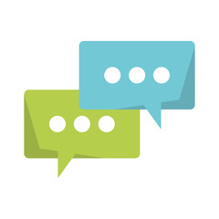 Fototapeta premium speech bubble icon