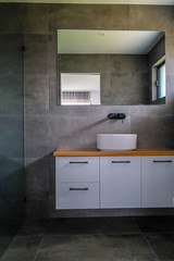 Bathroom in a modern home
