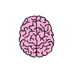 brain doodle icon