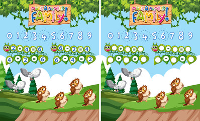 Make a number family