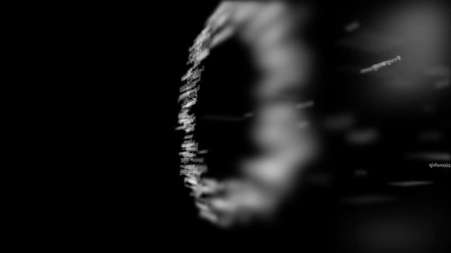 Black background with different words, which deal with Search Engine Optimization. The bold word is appearing from nowhere and is glowing, turning. Close up. Copy space. 3D. Animatiom. 4K.