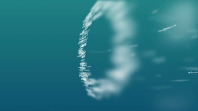 Light blue background with different words, which deal with Search Engine Optimization. The bold word is appearing from nowhere and is glowing, turning. Close up. Copy space. 3D. Animatiom. 4K.