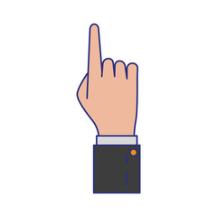 hand icon cartoon