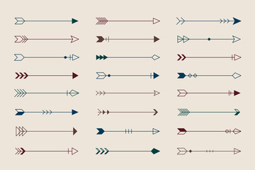 Arrow patterned background