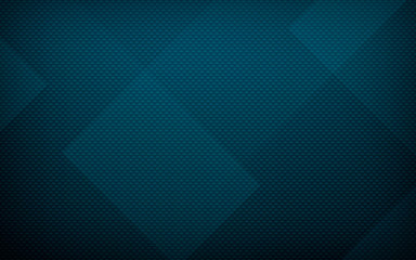 Fototapeta premium Blue abstract geometric background. Modern shape concept.