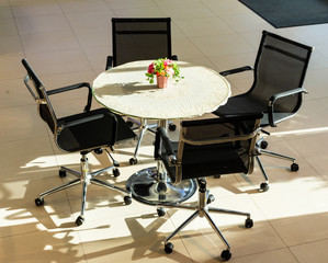 Meeting area in the office 