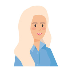 elegant businesswoman avatar character