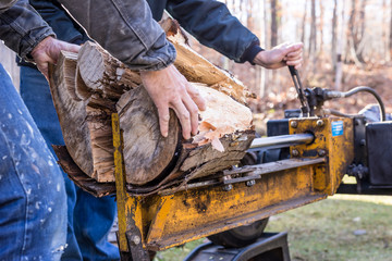 Wood splitting